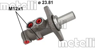 METELLI 05-1159 Fren Ana Merkezı Laguna Iı 77 01 208 713