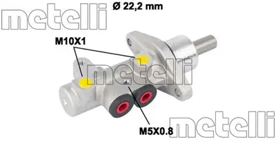 METELLI 05-0549 Ana Merkez Volkswagen 1H1 698 019B