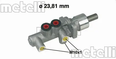 METELLI 05-0255 Fren Ana Merkezı Bmw E36 90-94 34 31 1 161 860