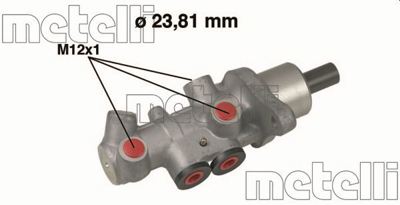 METELLI 05-0536 Ana Merkez Audı 1J1 614 019C