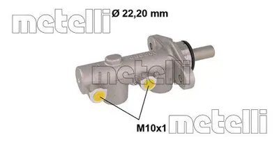 METELLI 05-0836 Ana Merkez Suzukı 51100-63J30