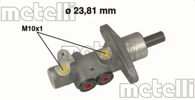 METELLI 05-0490 Fren Ana Merkez Vw 3A1 698 019