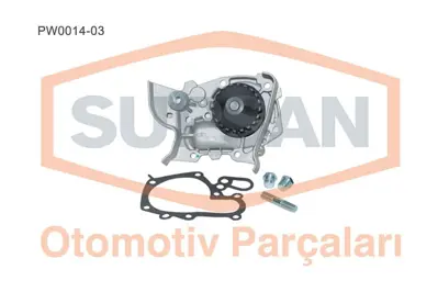 SUPSAN PW0014-03 Devırdaım  Renault  Clıo-Megane-Kangoo 1.4ı 98- 7700866518 1335060 PA633 FWP2149 506564 PA7715 21237 10633 1577 VKPC86216