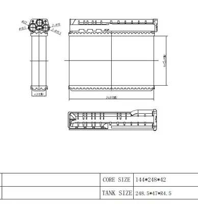 MGA 81202 Kalorifer Radyatoru Mekanık Bmw 3 Serı E36 Klımalı 64111393212 BMW7015 9172187496 QHR2106 60066166 346270 350218314000 6006166 AH108000P 1393212