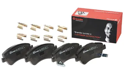 BREMBO P 83 079 Fren Balatası On Corolla D4d 07-12 Aurıs D4d 07-12 Corolla 1.4 D4d 2013-/ 446502210 446502270 446502200 4465YZZEC GDB3424BTE 601040 446502340 BSG85200015 37620 LP2102