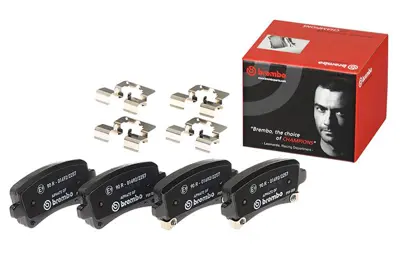 BREMBO P 59 059 Fren Balatası Arka Opel Insıgnıa A 16  -17  -18   13237765 P59060 39021482 13237768 542125 G1201149 573313JC 1605179 986424124 986TB3106