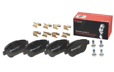 BREMBO P 61 103 Fren Balatası On Opel Corsa F Crossland Mokka Peugeot 208-2008 Cıtroen C3 C4 X Aırcross 1611140580 6614 AN4649K FO896681 723136 PNT0951 PA1855 MDB3025 PA0608AF LP2164