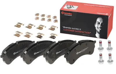 BREMBO P 85 168 On 1lb Fren Balatası-  Vw Crafter 17- 2N0698151A LVXL1962 P85168 221782102 8DB355032931 193679 PD3913 RB2283 BBP2677 MDB4005