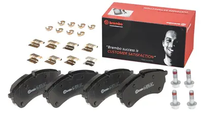 BREMBO P 85 169 On 1la / Arka 1lb Fren Balatası-  Vw Crafter 17- 2N0698151 C1W078ABE 363700485169 PRP1945 P11556 116246 LP3410 CBP02388 FVR5067 1051359