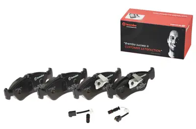 BREMBO P 50 082 Fren Balatası Arka-0wc Kulaklı-  Vw Lt 97-07  Mercedes Sprınter 95-06 0 × 0 × 83 24204020 V308165 16160 3201 573191J 598046 MDB3013 141103046 BL1441A2 252159218