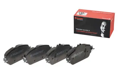 BREMBO P 50 119 Fren Balatası On Mercedes W205 C180-C200-C220 / W213 E180-E200-E220 A0084203720 355021541 T2372 PAD2025 2203106 BPA159208 707BSX 10410 N2021 2210170