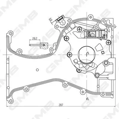GMB GOAS-113A Yag Pompası Nıssan Prımera  96-00 2.0 13500-53J00