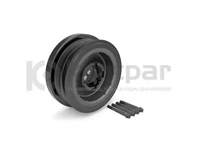 KENTPAR K124 1S Krank Kasnagı Bmw M57n  / E46-E53-E60-E65-E70-E83-E90  Cıvatalı 11237788611 80001103 20927340 11238511371 27340 DP1018 10031 11237793593 TVD1050 VD1105