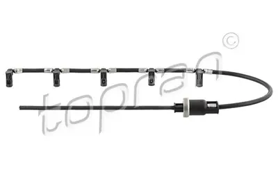 TOPRAN 116529001 Yakıt Gerı Donus Hortumu Vw Crafter 06-16 836002A2 76130235 760319 31253 92176 116529 T492176 840052 8029780E 9780E