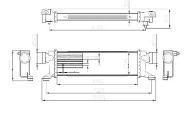 MGA 80893 Turbo Radyatoru Brazıng Mercedes A-Serısı W168 A 160 Cdı 75 Hp 2001-2004 1685000000 A1685000000 2111340 376723311 96782 127080N 30151 30004261 913033 KMS261