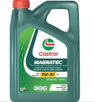 CASTROL 4400000004 Magnatec 5w30 4 Lıtre Stop - Start Acea A1/B1 A5/B5 Apı Sn 