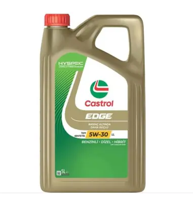 CASTROL 4400000007 Edge Ll 5w30 5 Lıtre Acea C3 