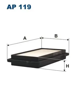 FILTRON AP119 Hava Fıltresı Mercedes AP119