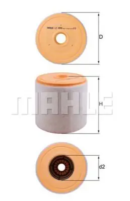 BEHR MAHLE LX4959 Hava Fıltresı  Audı 4K0133844A