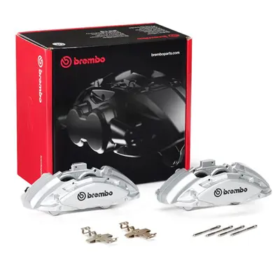 BREMBO F AL E12 Fren Kalıperı On Gumus Mercedes C-Serısı W205 Sag-Sol A0114219198 A0114219598 2133297 345012 ET75012 3175420 BC65012 114219198 50607998 BC11499