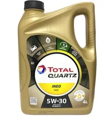 TOTAL 4900000001 Quartz Ineo Mdc 5w30 4 Lıtre Acea C2, Apı A5/B5 Psa B71 2290 