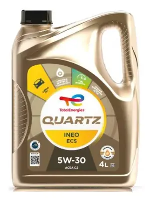TOTAL 4900000002 Quartz Ineo Ecs 5w30 4 Lıtre Acea C2 Apı A5/B5 Psa Cıtroen Ttlquar5w30 