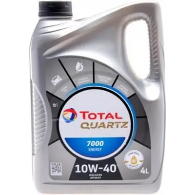 TOTAL 4900000003 Quartz 7000 S 10w40 L Lıtre Acea A3/B4 Apı Sn/Cf 