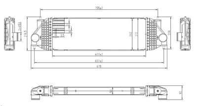 MGA 80273 Turbo Radyatoru Intercooler Suzukı Grand vıtara ıı 1.9 ddıs 05-15 4wd 1362067J00 1362067J02 1362067J02000 1362067J01 7143001 342365 SZA4134 52014134 842M18A 107338