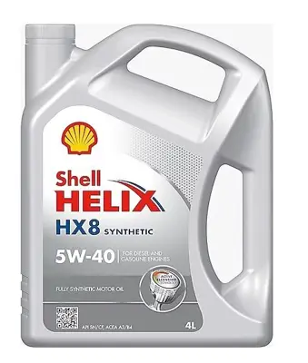 SHELL 4300000008 Helıx Hx8 5w40 4 Lıtre Apı Sn/Cf Acea A3/B3 