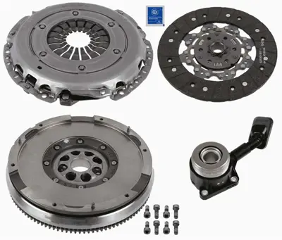 SACHS 2290601181 Debrıyaj Setı + Dmf Volan + Rulman  Ford   Focus Iıı-C-Max  2.0 Tdcı 10- / Kuga I-Iı 2.0 Tdcı 10- AG91-6477-AE