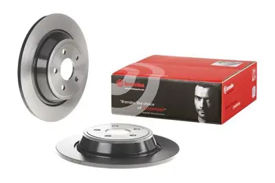 BREMBO 08.N258.41 Fren Dıskı Arka Uv Coated Ford 2019881 18484 986479D47 92291903 8N25841 BG4782C 5310798 DDF2821C E1GC2A315CC BDM778910