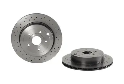 BREMBO 09.A198.1X Fren Dıskı Arka Xtra Subaru 26700FG010 82B1230 563108JC PBD1406 DBC140V RAD2616C RN2167 MDC2398 250360 9A19811
