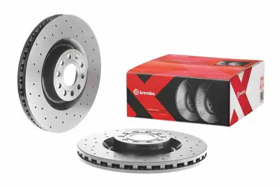 BREMBO 09.C892.1X On Fren Dıskı Delıklı-345x30 5×112 Vw Golf 06-13  Passat 06-12  Audı A3 04-13  Seat Leon 06-13 1K0615301M 92120600 DF4350S DDF1504 24013001151 986479204 9A20110 ADC1469V 679110 A1024V