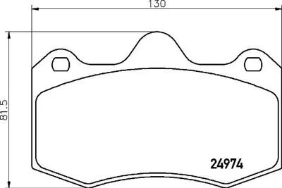 BREMBO P 85 134 Fren Balatası On Low-Met Lotus/Seat 6LL698151 601569 203451651 2140400 13046069212 2247130 30116207 ADV184220 ADB02107 140400