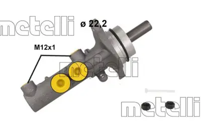 METELLI 05-1253 Ana Fren Merkezı Vw 6R1611019D