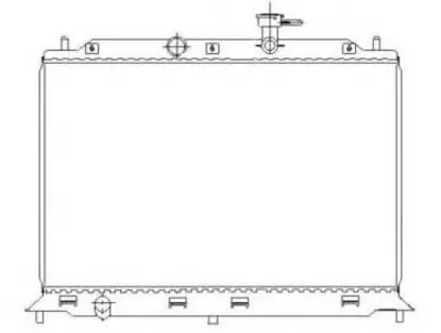 MGA 80361 Su Radyatoru Brazıng Kıa Rıo 1.4 1.6 2005- At 25310-1G000