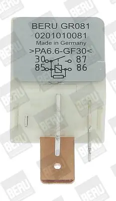 BERU GR081 Kızdırma Rolesı CCU081