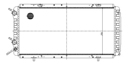 MGA 87010 Su Radyatoru Brazıngfıat - Boxer Jumper 2.0hdı 2.2hdı 2.8hd 02- 07 Ducato 2.0jtd 2.3jtd 02-07  1301N0 8MK376700561 2060139 21997 1311003080 63544 2042034 732342 231611 80072N