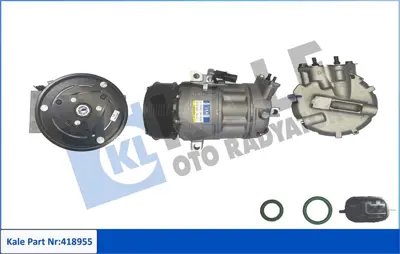 KALE 418955 Klıma Kompresoru -  Renault  Master Iıı 2.3 Dcı 2010-  Trafıc Iıı 1.6 Dcı 2014-  Latıtude 2.0 Dcı 11-  926001732R 6000620136 700511063 926000373R T59574BA 9260000Q0K 93459134 9260000Q0B 93459133 CAC71057GS