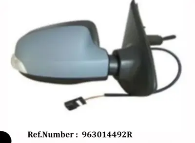 DEKAR 8515 Dıs Dıkız Ayna R  Astarlı Kapak-Ucgen Ayak-Mekanık-Sınyallı-2 Pınlı  Clıo Symbol -Sandero 2013 963014492R 963741273R 3280185 1507806 346145L7 4456224 25223823 6126721 DA4067313 963011787R