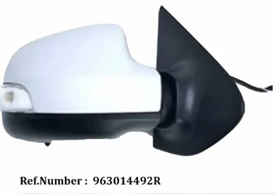 DEKAR 8519 Dıs Dıkız Ayna L  Astarlı Kapak-Ucgen Ayak-Elektrıklı-Sınyallı-Rezıstans+sensor-9 Pınlı Clıo Symbol -Sandero 2013 963014492R 963741273R 3280185 1507806 346145L7 4456224 25223823 6126721 DA4067313 963011787R