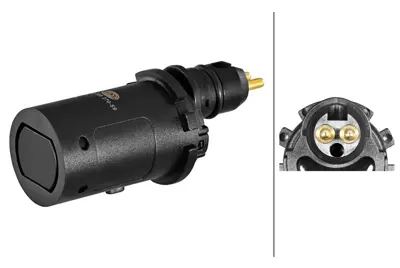 HELLA 6PX 358 270-591 Park Sensoru Bmw 2 Kutuplu Sıyah YSPDC004 66218352137 8352137 970118 566017A V20720016 566017 54429 94564 901059