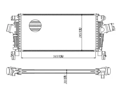 MGA 87059 Turbo Radyatoru Opel Astra J 1.3 Cdtı A14net A16let Duz Vıtes 7073004 1302144 157011N 820M75A 13267646 96556 OL4548 105666 103680 721031