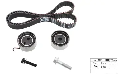 MGA 21015 Trıger Setı Opel Astra G-H Corsa C Combo C Merıva Zafıra Y17dt Z17dth 1.7 16v Dızel 1606384 K015679XS KTB531 K3G1549H 28451 5534470 V55368 55344 55368 530033810