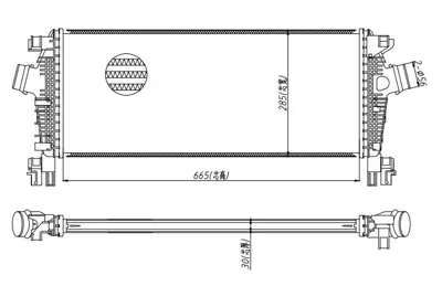 MGA 87125 Turbo Radyatoru Opel Astra J Zafıra C Cruze A14net B14net A16let B16dtl B16dth Otomatık Sanz. 1302148 30270 818566 8ML376988354 5053304549 13311080 344700 V40602072 OL4549 7073007