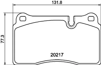 HELLA 8DB 355 013-201 Fren Balatası On Landrover Rangerover Iıı 05- Rangerover Sport 2.7tdv6  18-19 Jant SFP500070 GDB1743 ADB06030 13046048372 BP1539 FBP1810 BBP2017 JCP1996 2206950 MDB2829