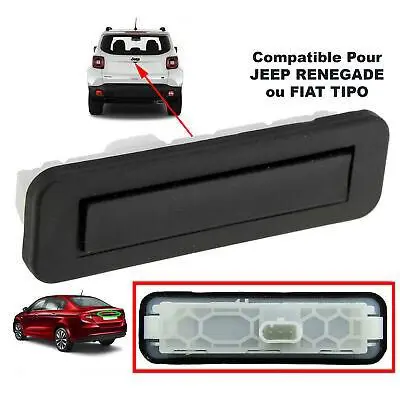 İthal BA-FI002 Bagaj Acma Butonu Fıat Egea 3 Pın Jeep Renegade 52030365