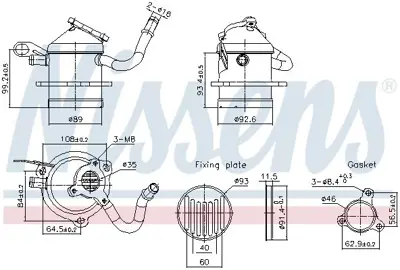 NISSENS 989480 Katalızor Adblue Duster Iı Megane Iv 1 5 K9k 147359823R