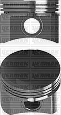 YENMAK 31-04291-040 Pıston Segman 0.40 Fıat Panda Punto Uno 50 1.1 91-04 94910710