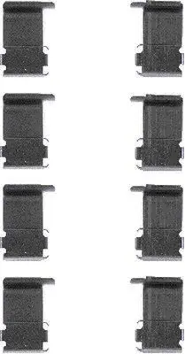 HELLA 8DZ 355 202-441 Fren Balata Montaj Takımı Daıhatsu Terıos Mıtsubıshı Colt Lancer 04465B4040